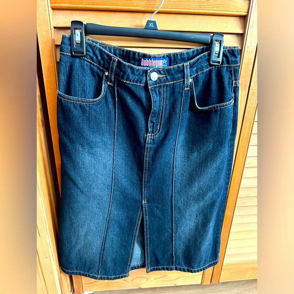 Bubblegum brand jean skirt, womens size 9/10